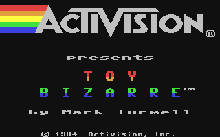 Toy Bizarre Title Screen